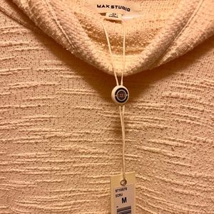 Max Studio Cowl Neck Tunic - Cream